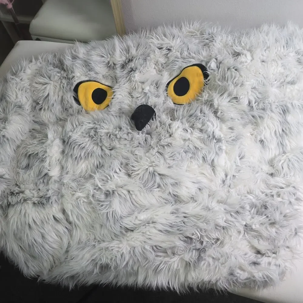 Pottery Barn Teen Harry Potter™ Hedwig Owl Bean Bag SlipCover chair kids fluffy
